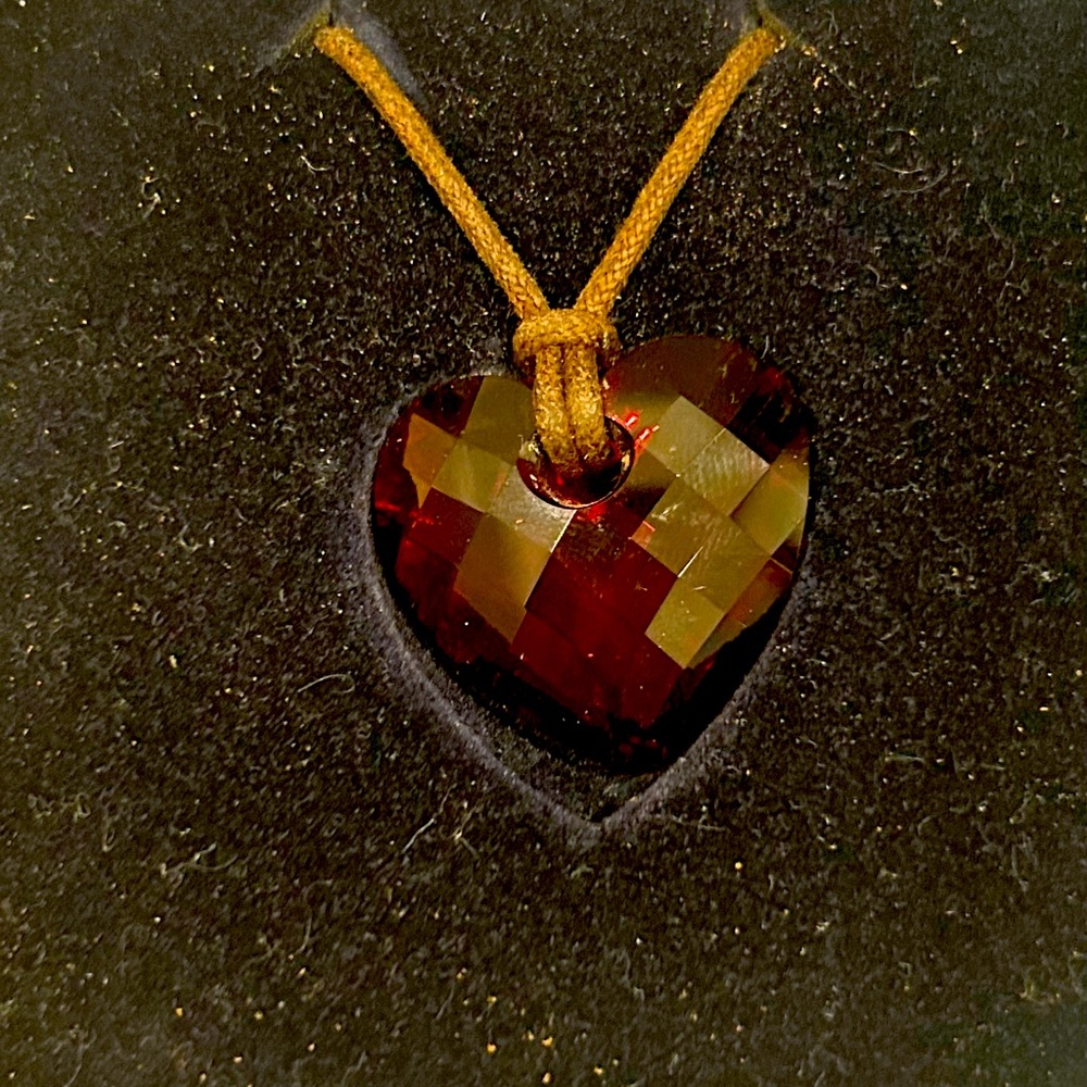 Swarovski heart necklace
